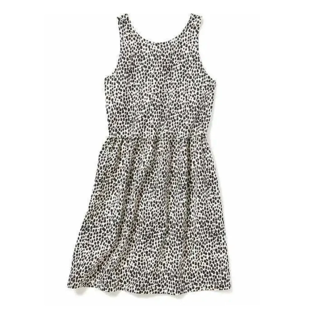 Old Navy Girls High-Neck Fit & Flare Dress
